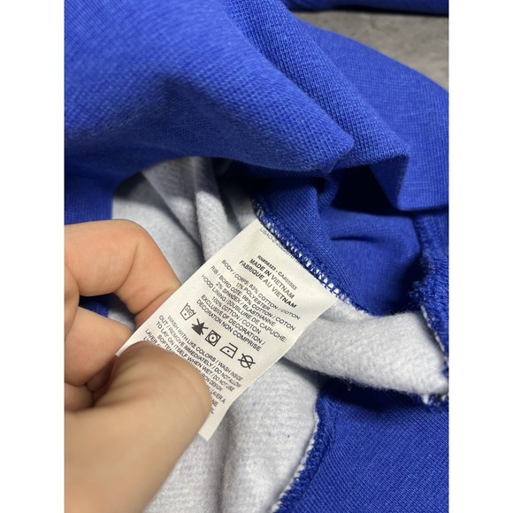 Nike‎ Golden State Warriors Hoodie Mens Small Courtside Fleece Loose DR9307-495 - Picture 13 of 15